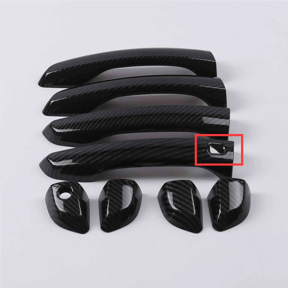 For Changan Eado Plus 2020 2021  2022 2023 Accessories Car Door Pull Doorknob Handle Bowl Cap Decoration Cover Trim