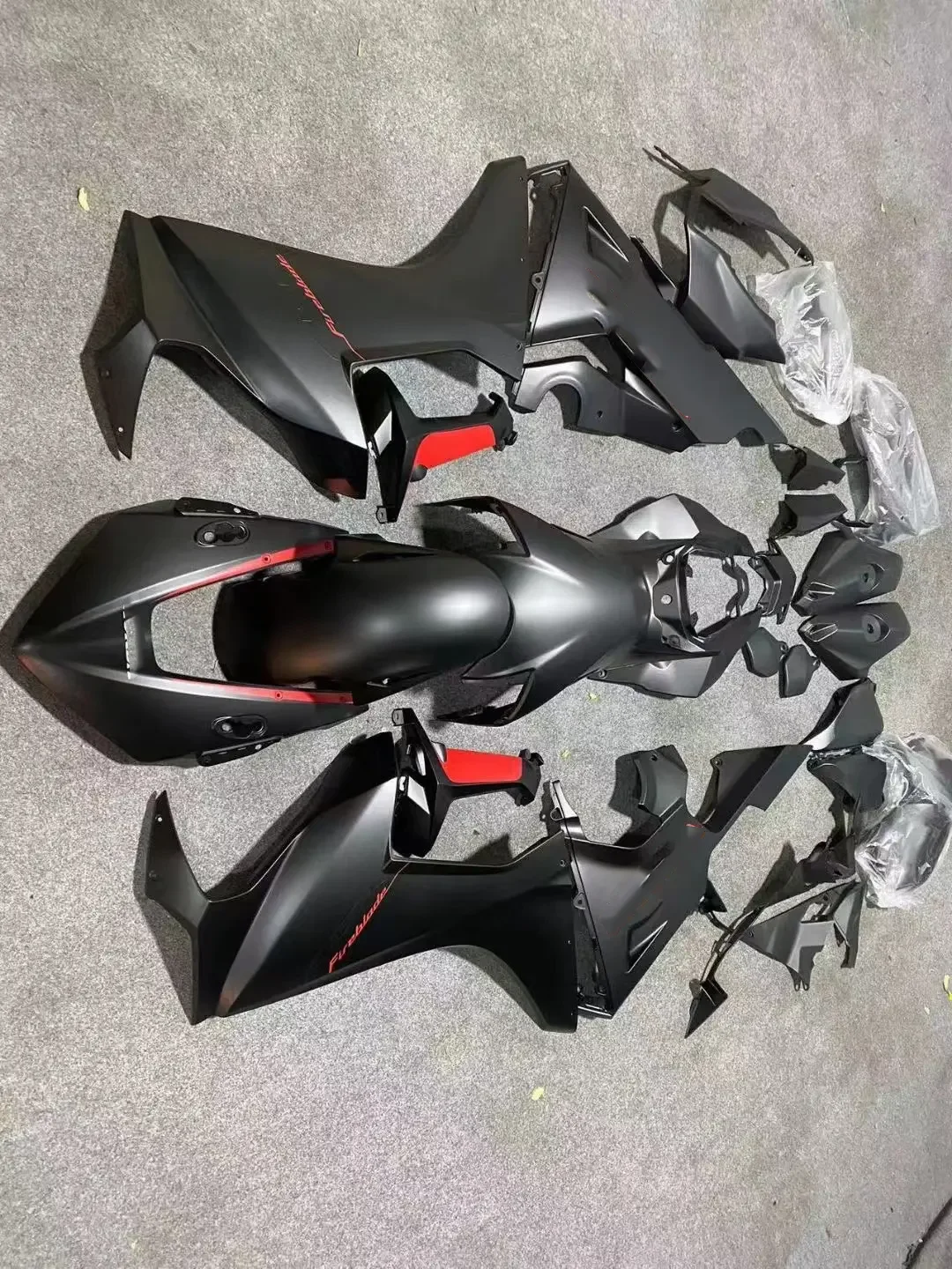 2022 Matt Black Red ABS Motorcycle Fairing Kit Complete Body Accessory for CBR1000RR CBR1000 14 Accessories