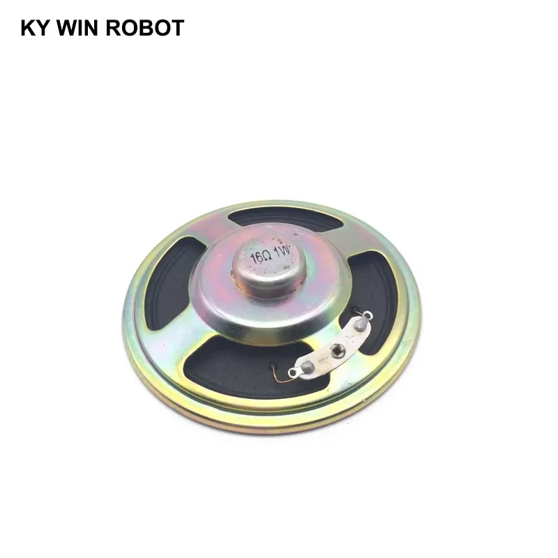 2pcs/lot New Ultra-thin speaker 16 ohms 1 watt 1W 16R speaker Diameter 77MM 7.7CM thickness 18MM