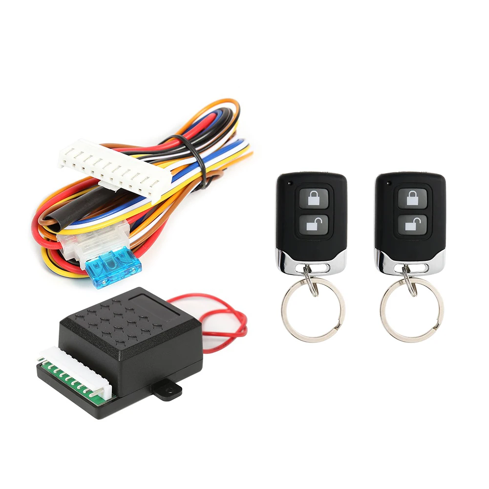 Cerradura de puerta Central remota para coche, sistema de alarma de entrada sin llave, Kit de bloqueo 401/T242