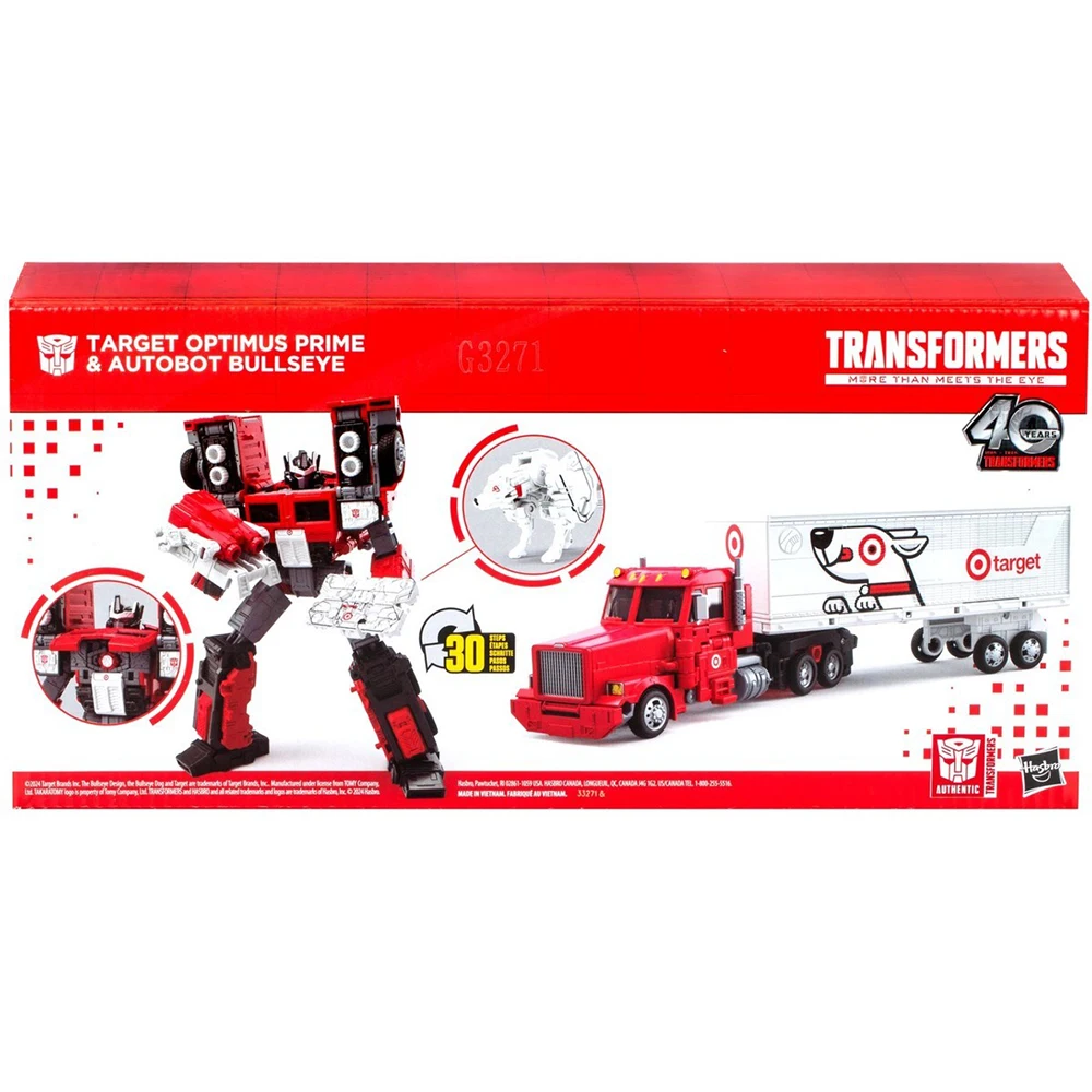 [Auf Lager] Hasbro Transformers Collaborative Target Optimus Prime & Autobot Bullseye Exklusives 18-cm-Actionfiguren-Modellspielzeug