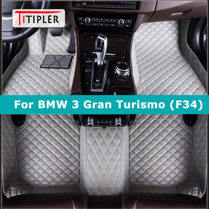 

TITIPLER Custom Car Floor Mats For BMW 3GT Gran Turismo F34 2012-2023 Auto Carpets Foot Coche Accessorie