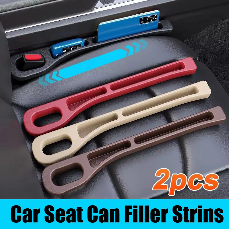 Universal Car Gap Filler Car Seat Gap Plug Strip Side Seam Leak Proof Seat Gap Storage Organizer Interior Decoration