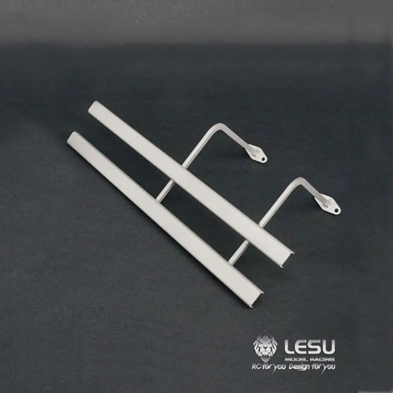 LESU 135Mm Metal Left Side Bumper For 1/14 Parts RC Dumper Truck Car Model Outdoor Toys TH02249