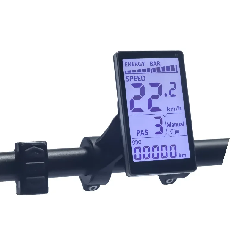 LCD meter Electric scooter Smart meter, waterproof line 5 holes 5 lines-M5