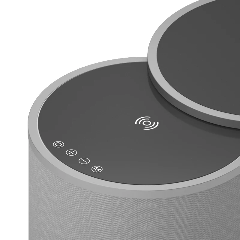 360° Rotating Smart Coffee Table with Wireless Charging Bluetooth Speaker Multi-Functional Home Furniture New