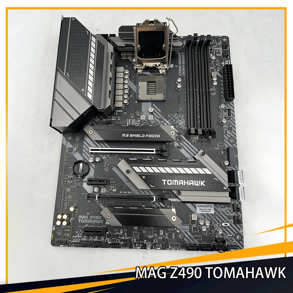 MAG Z490 TOMAHAWK Msi LGA 1200 128GB ATX 4xDDR4 6xSATA 게임용 마더보드