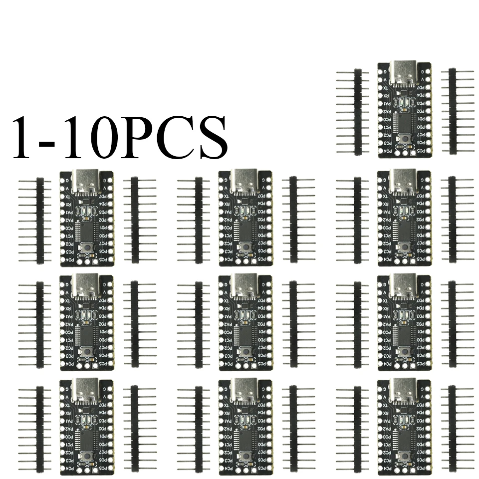 1-10PCS CH32V003F4P6 Core Board Development Board CH32V003 Microcontroller Module RISC-V Processor TYPE-C Interface