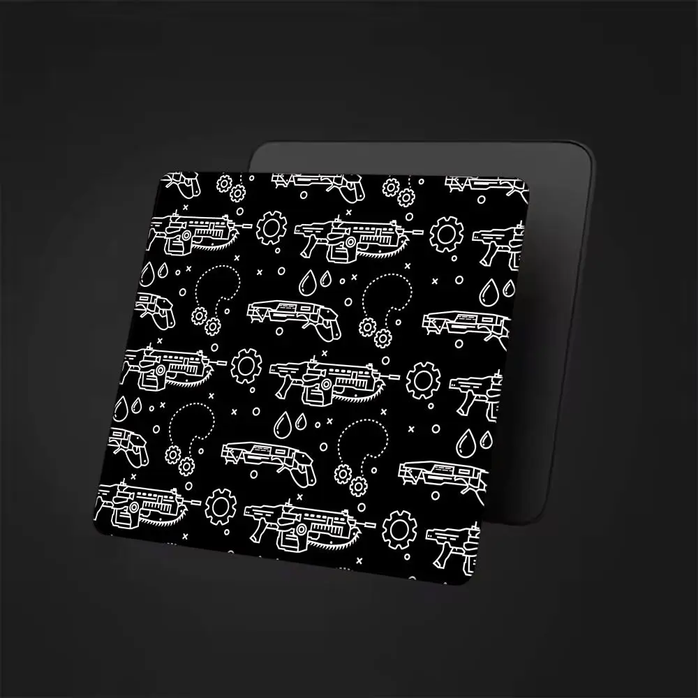 17G-Gears Of W-WarS Gamer  Mouse Pad Cartoon rubber Small mouse pad desktop computer office keyboard e-sports ROGs game