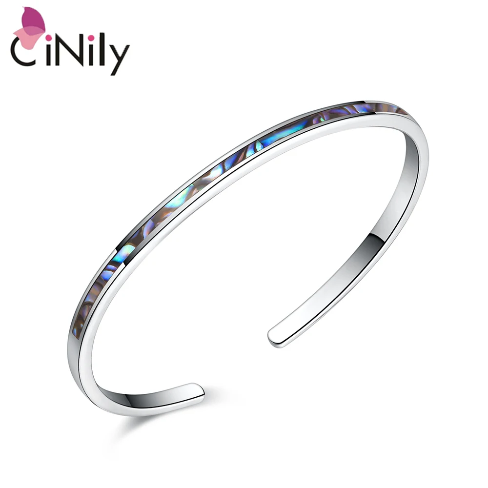 CiNily multicolour Fire Opal Stone Open Bangles Silver Plated Adjustable Luxury Bracelets Fashion Jewelrys Best Gifts For Women