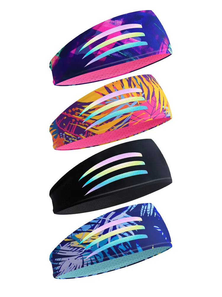 AliExpress NONE Sport Headband Breathable Running Gym Sweat Guide Band Cooling Quick Dry Stretchy Headwear Lightweight Tennis Cycling Sweatband