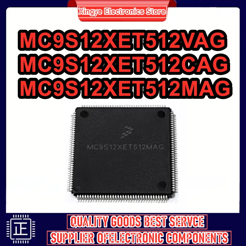 

MC9S12XET512VAG MC9S12XET512CAG MC9S12XET512MAG QFP144 IC-чип 100% новый, оригинальный, в наличии