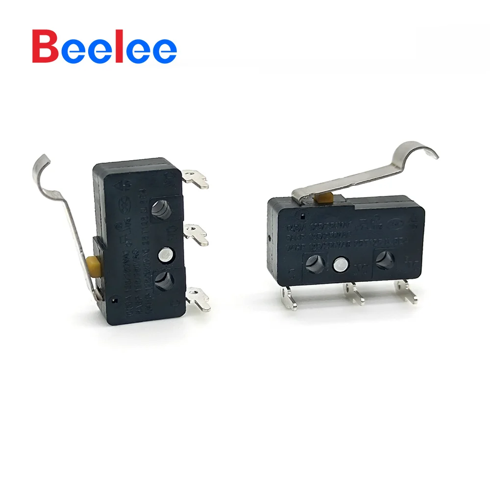 50PCS Beelee Micro Tact Switch Electrical Micro Limit Switches For Computer Mouse