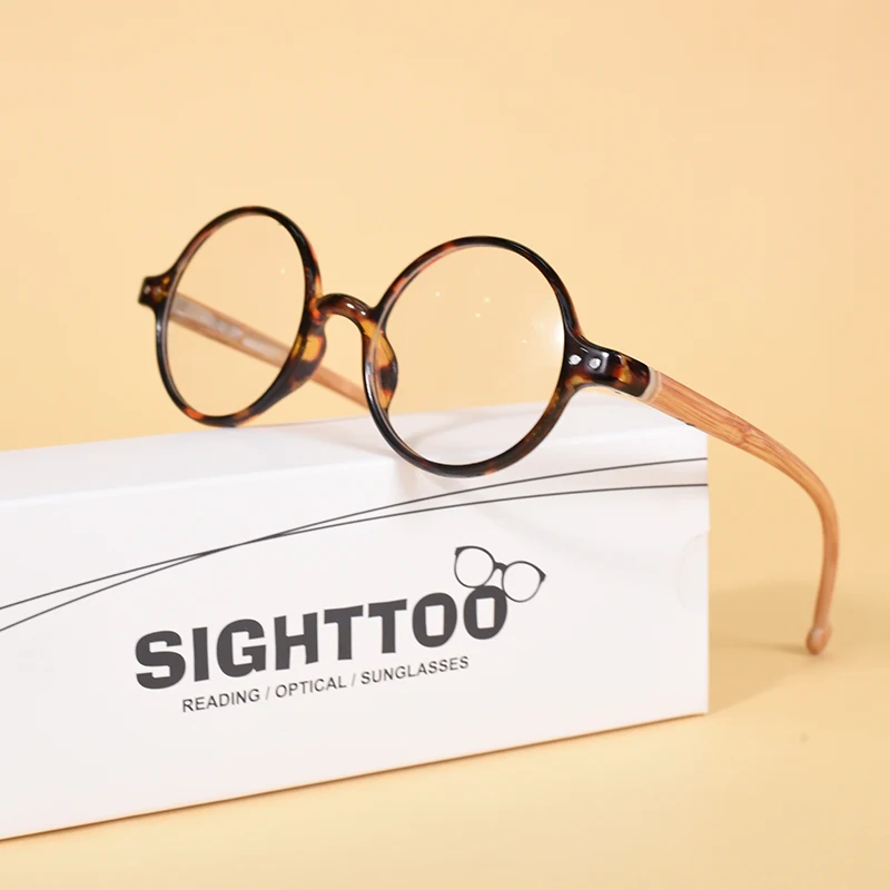 Lesebrille für Damen und Herren, rund, großer Rahmen, Nietendekorationen, Brillengestell, oval, blaues Licht blockierend, Hyperopie-Brille