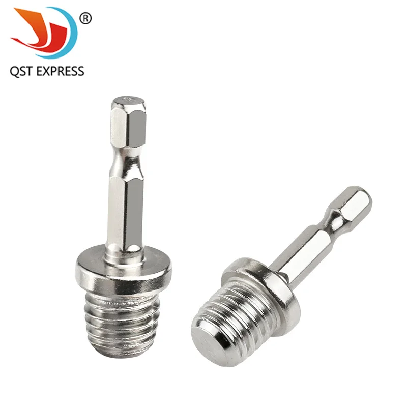 

1pc Self Adhesive Pad Polishing Disc Connecting Rod Hex Drill Adapter M14 Converter Power Tool Accessories