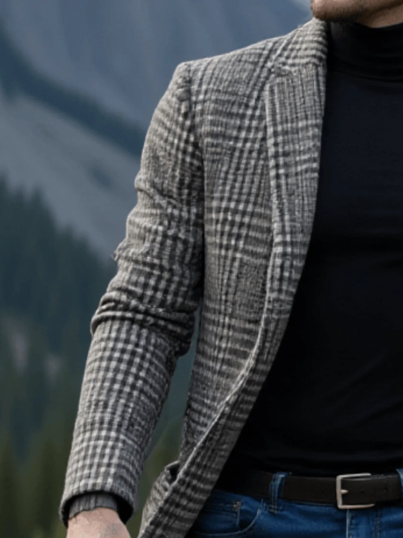 Winter Must Have Overcoat Men’s Classic Checkered Coat Quilted Warmth Slim Single Breasted With Lined EU Sizing Any Occasion 5 Winter Must Have Overcoat Men's Classic Checkered Coat Quilted Warmth Slim Single Breasted With Lined EU Sizing Any Occasion 5