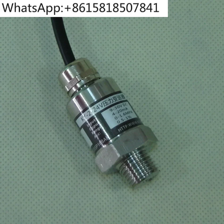 

Датчик давления, датчик давления воды для насоса с регулируемой частотой вращения, двухпроводной выход 4-20 мА, диапазон 0-16 бар