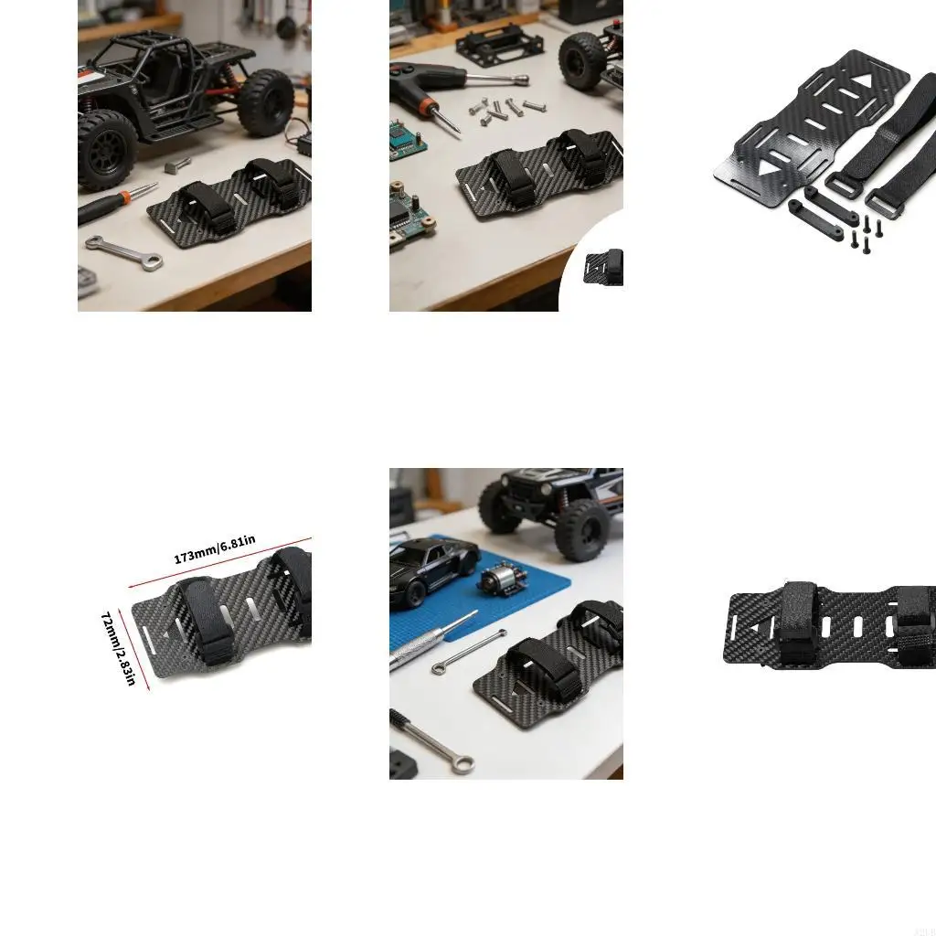 Quick Install Carbon Fiber Battery Plate Easy Replacement Suitable for JK07 MK07 A2UB
