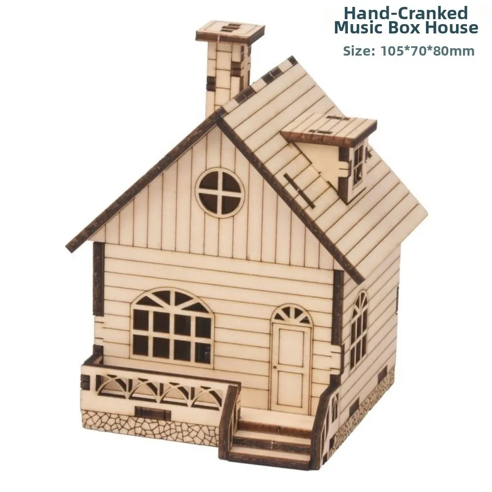 High Quality Music/Voice Creative Gramophone DIY 9 Styles Phonograph Musical Potential Box Wood Kids Adults Perfect TechArt Gift