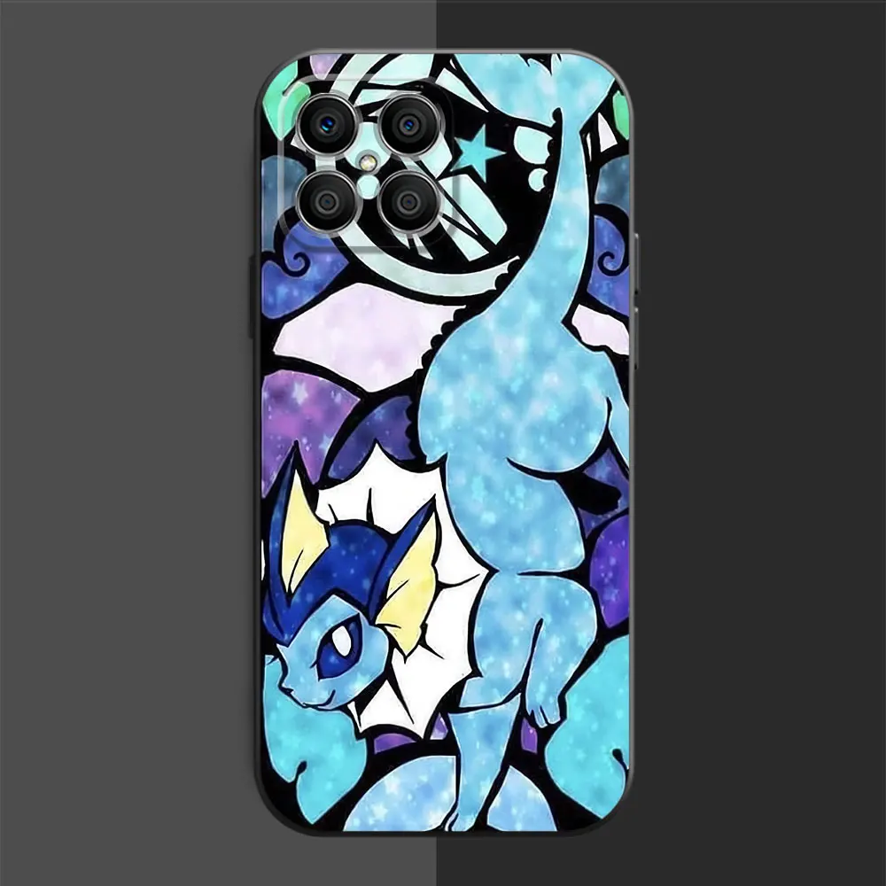 Case For Huawei Honor X8a X8 90 Lite X9a 8X X7 Magic5 Pro P40 P30 P20 X6 X6a P Smart Z Shell Phone Cover Pokemon Pikachu Eevee