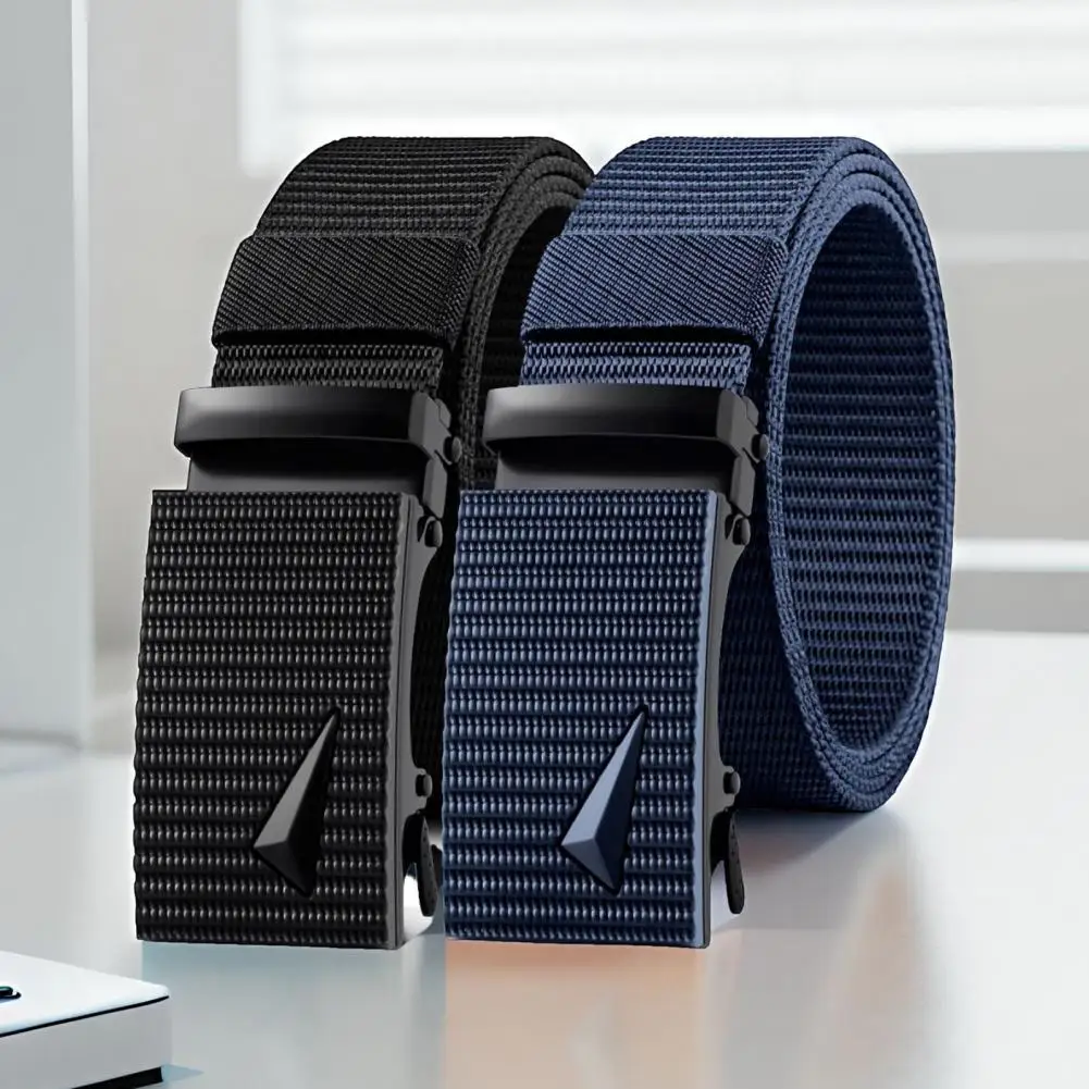 Мужской нейлоновый мужской ремень с автоматической пряжкой для мужчин, холщовые ремни в стиле милитари, высококачественные ремни с автоматической пряжкой, повседневные