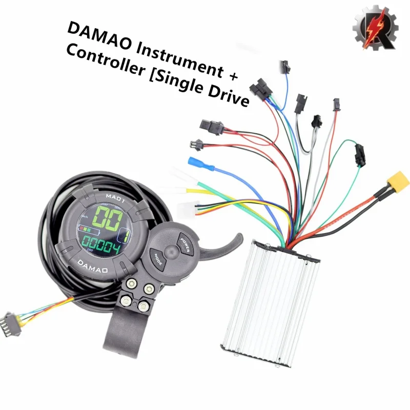

High-Quality Products Electric Scooter 48V-60V 25A 6-Tube Universal Controller DAMAO LCD Display Instrument Accelerator