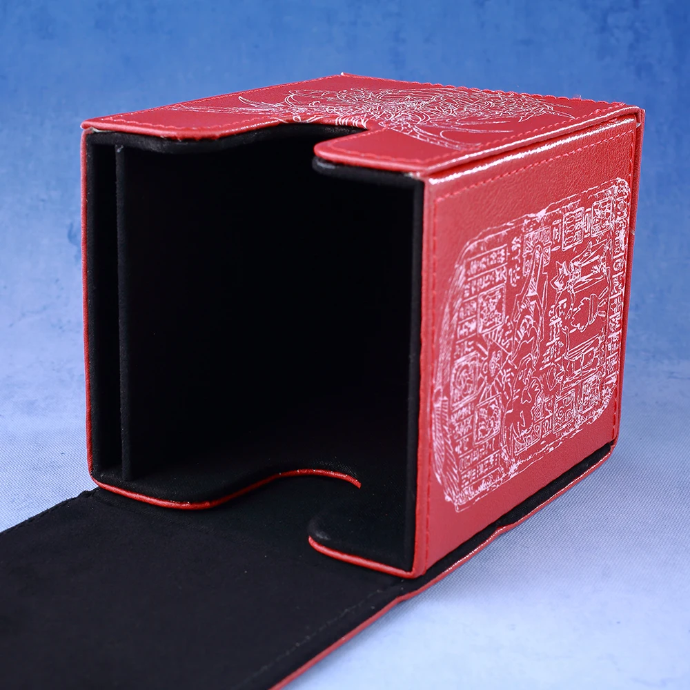 TCG Deckbox mit 100+ Kartenkapazitäten – Drachen-Design, langlebige und kostengünstige Aufbewahrung für TCG-Karten, ideal für YGO PTCG Magic Gifts – Detail 16
