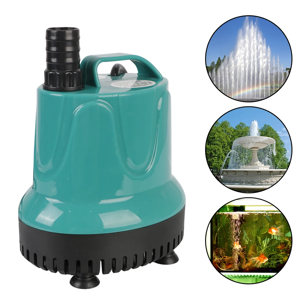 18W 25W 40W 800-1500L/H Aquarium Fish Pond Tank Spout Filtration Cleaning Quiet Submersible Water Fountain Pump