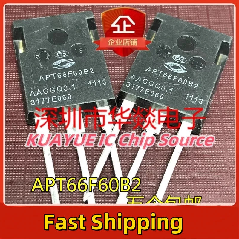 10PCS-30PCS   APT66F60B2   TO-247  600V  70A   Fast Shipping Quality Guarantee