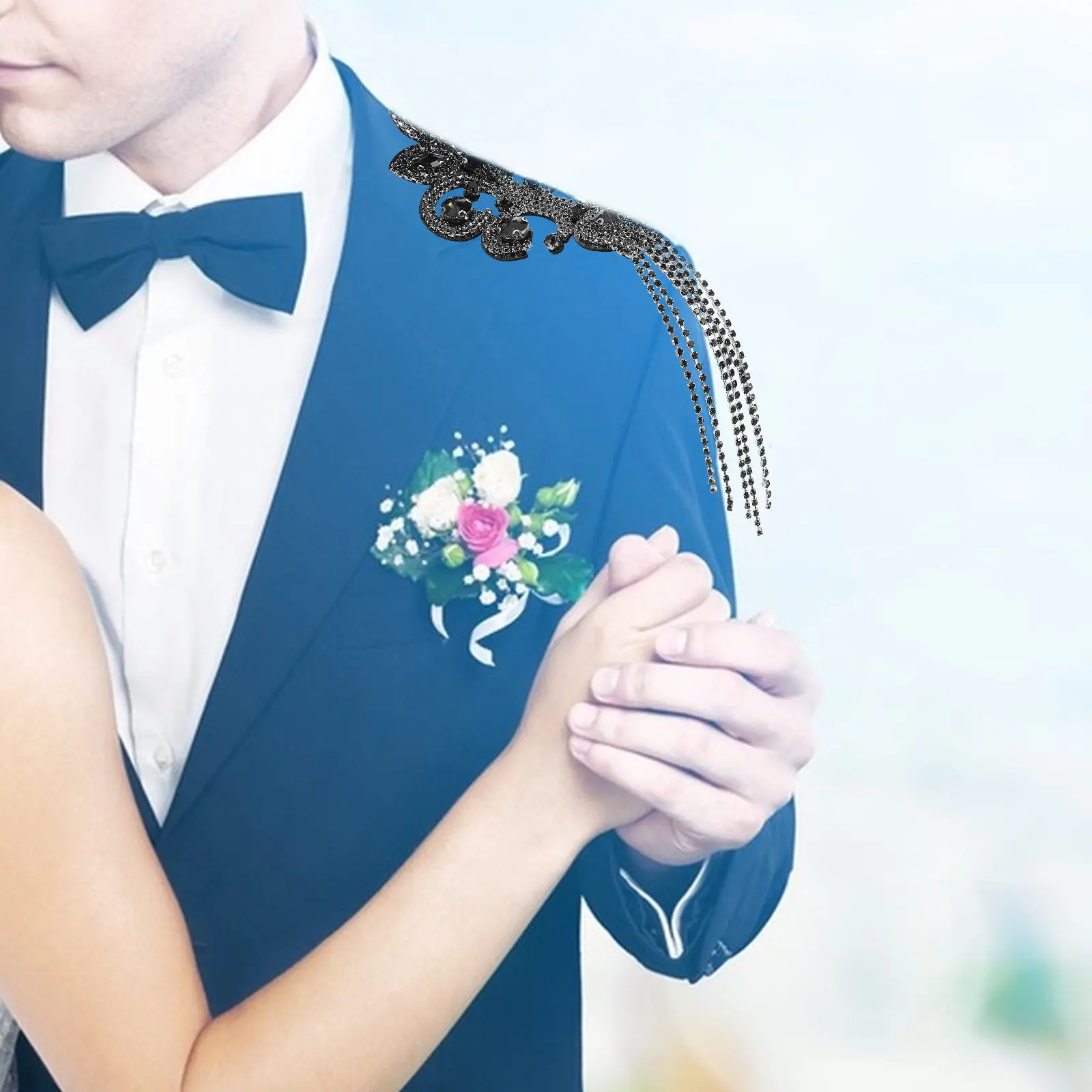 

Винтажные наплечные погоны со стразами и кисточками: гламурные украшения для женских костюмов на вечерние мероприятия, свадьбы и вечеринки