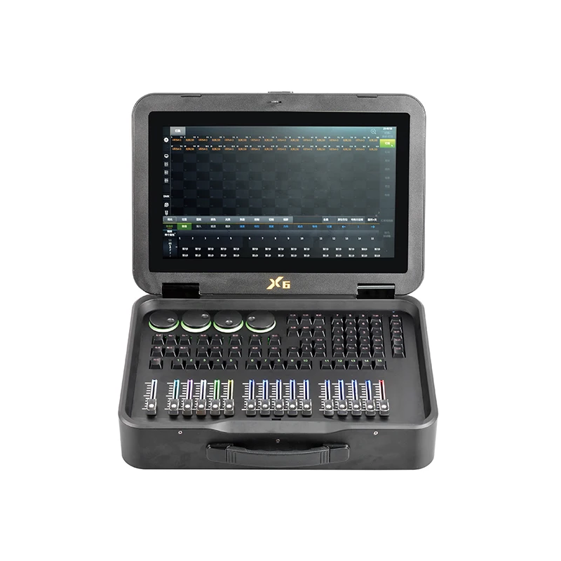 Professional Disco Party Stage Lighting Console Club Used Dmx Controller Party Lighting System Portable DMX 512  Controller