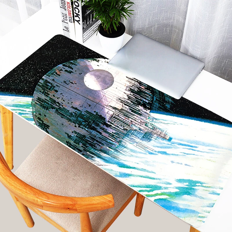 

Keyboard Pad Mouse Pad Spacecraft Extended Desktop Mouse Mat PC Gamer S-star Space W-wars Mousepad Office Carpet Home Table Pad