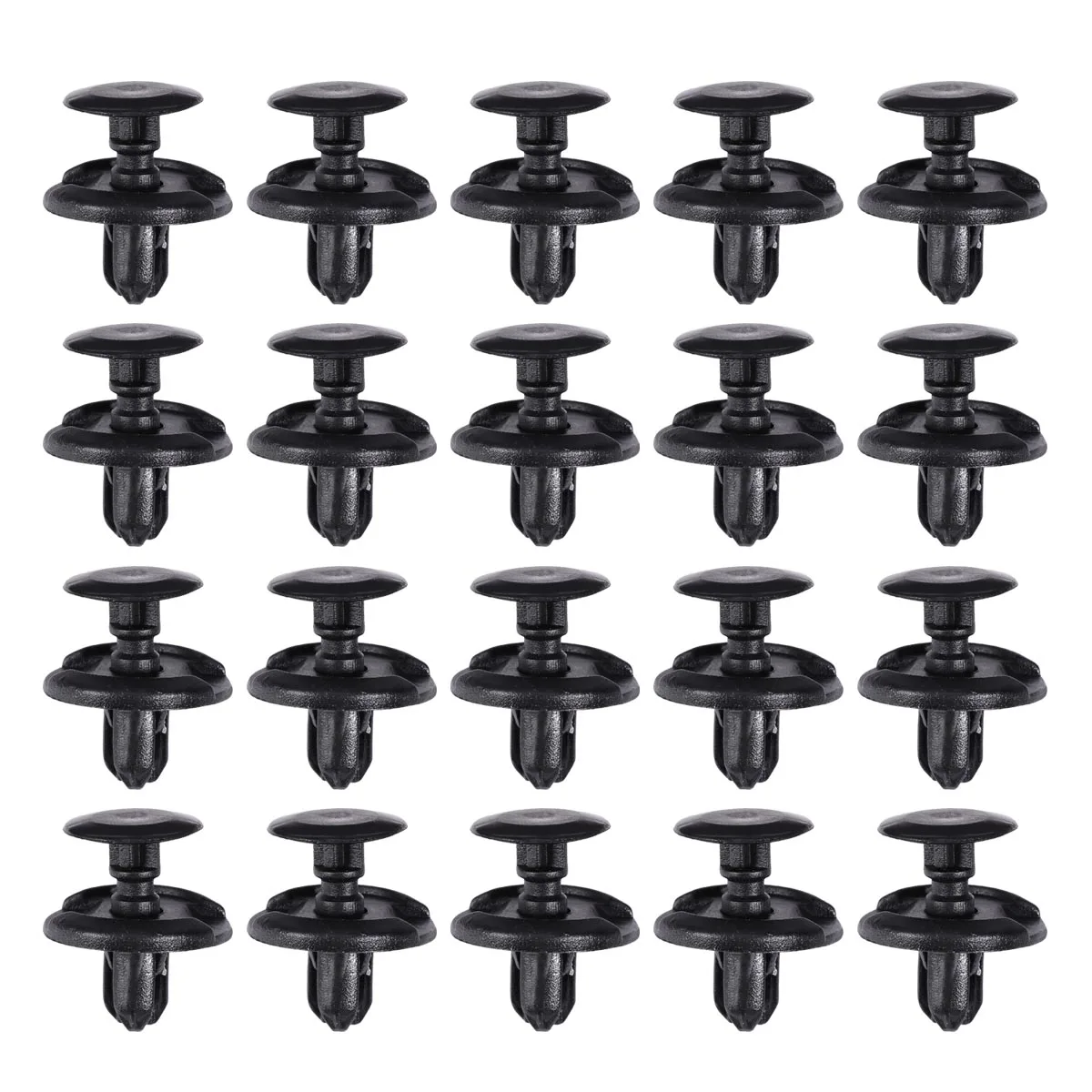 

20pcs Push Retainer Leaf Board Lining Auto Accessories 2x2x1cm Nylon Rivet Fasteners Interior Parts