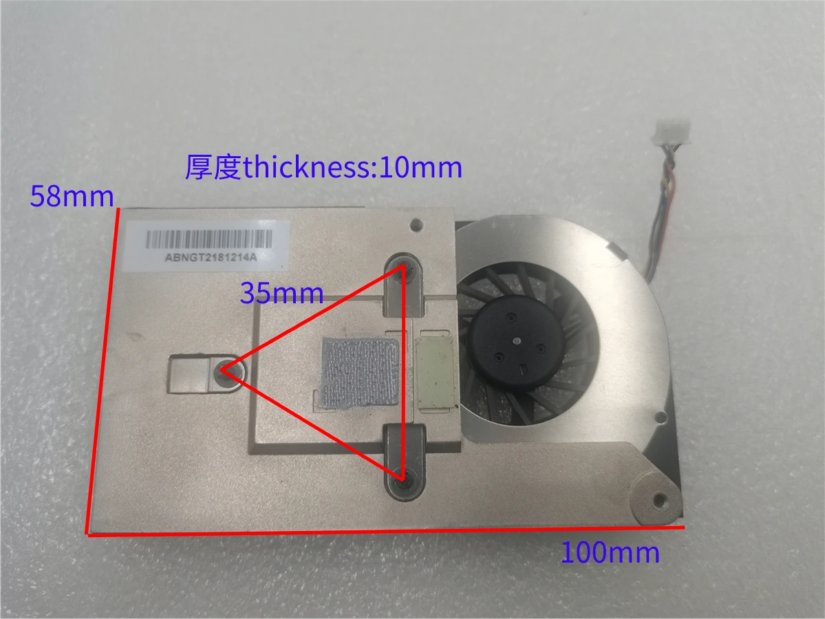 BAAA0508R5H GB0555PDV1-A BAZB0508R5U P011 CPU Fan For  INTEL NUC 5 GEN SERIES Gigabyte BRIX CN60 GB-BXi5H-4200 GB-BXi5-5200 image 2