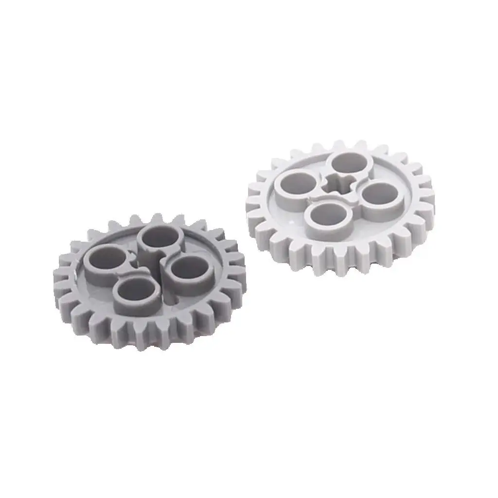 10pcs 3650 Gear Series DIY Small Particles Building Block Compatible Gear Rotating Platform Gear Differential Gear Rack