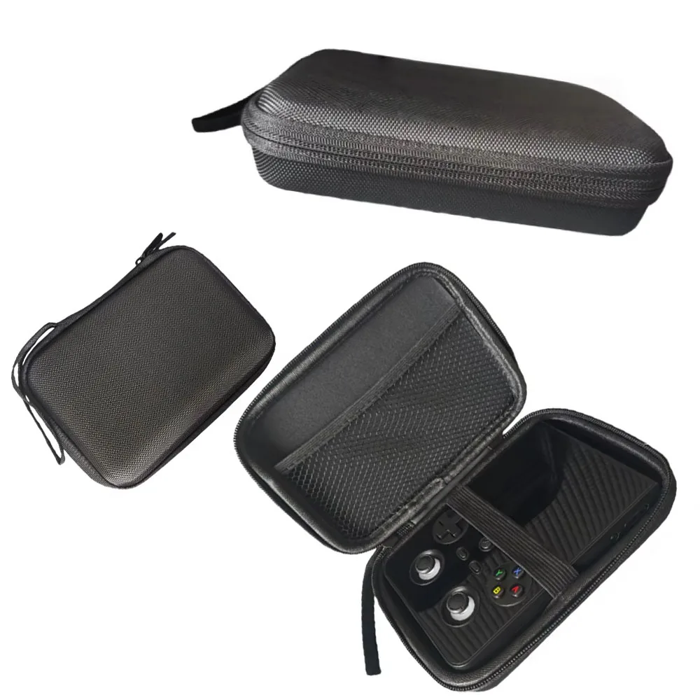

RG477V Portable Organizer Bag for Anbernic RG477V Shockproof Handheld Game Console Carry Case Black