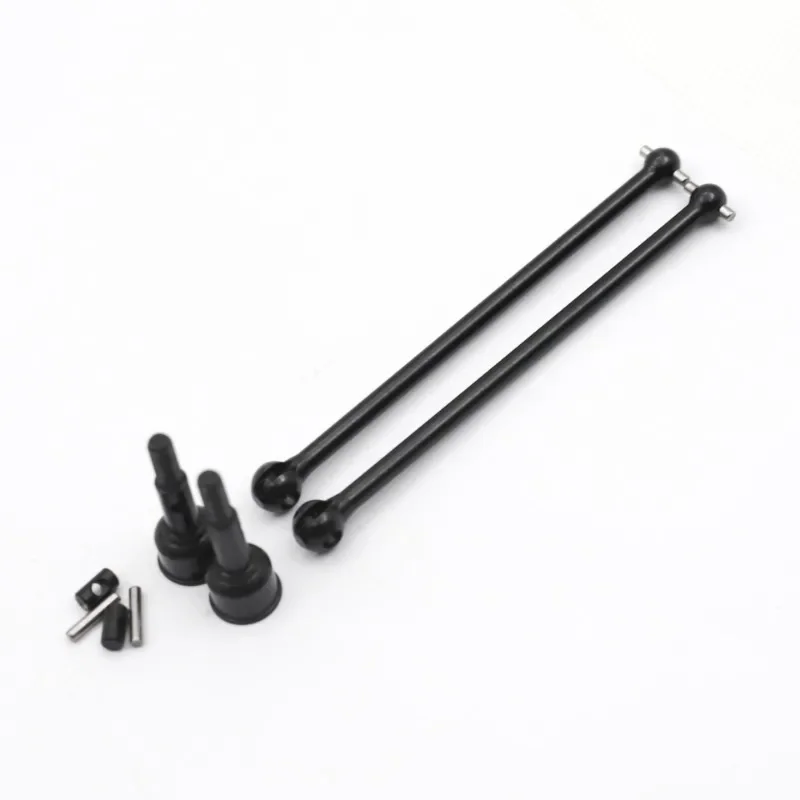 Metal Front Rear Drive Shaft CVD Driveshaft Dogbone for Rlaarlo AM-X12 AM-D12 RC Car Upgrade Parts Accessories