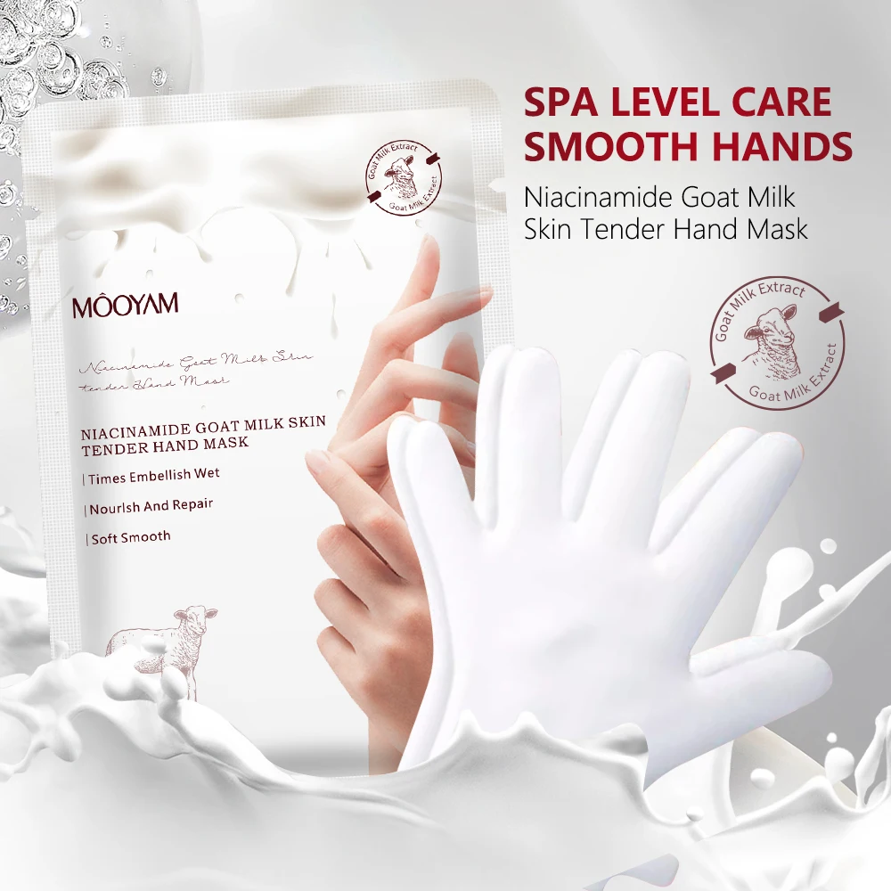 

Hand Moisturizing Gloves Mask for Dry Cracked Hands Repair Rough Skin Exfoliating Peeling Hand Care Mask