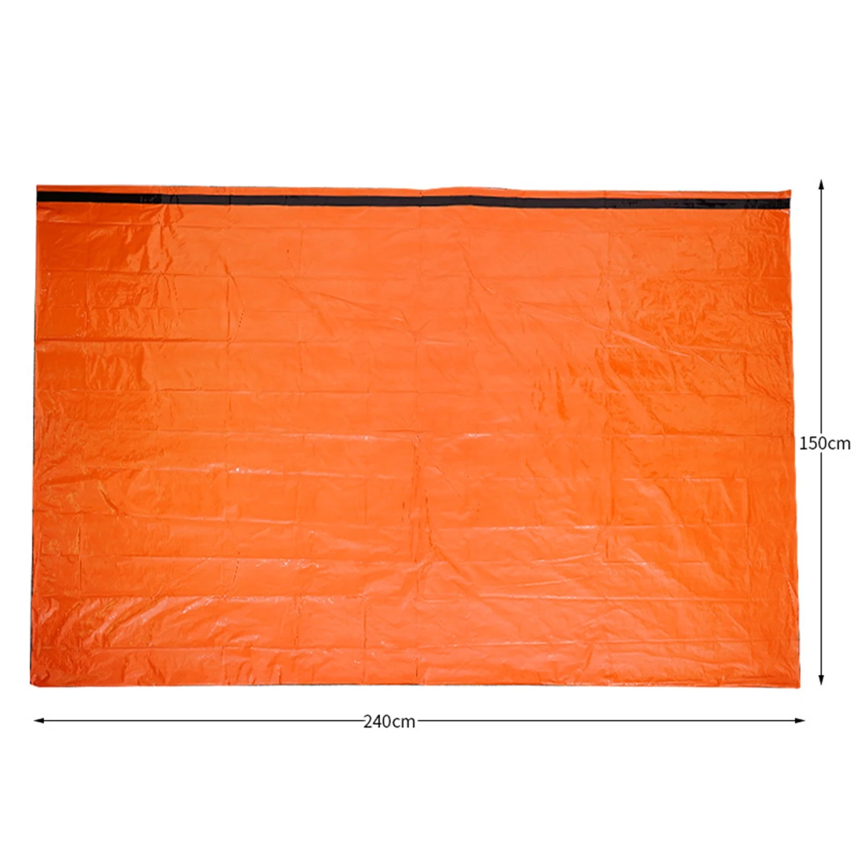 

Emergency Tent Shelter Lightweight PE Material Survival Camping Hiking Waterproof Windproof Thermal Insulation Foldable Tube