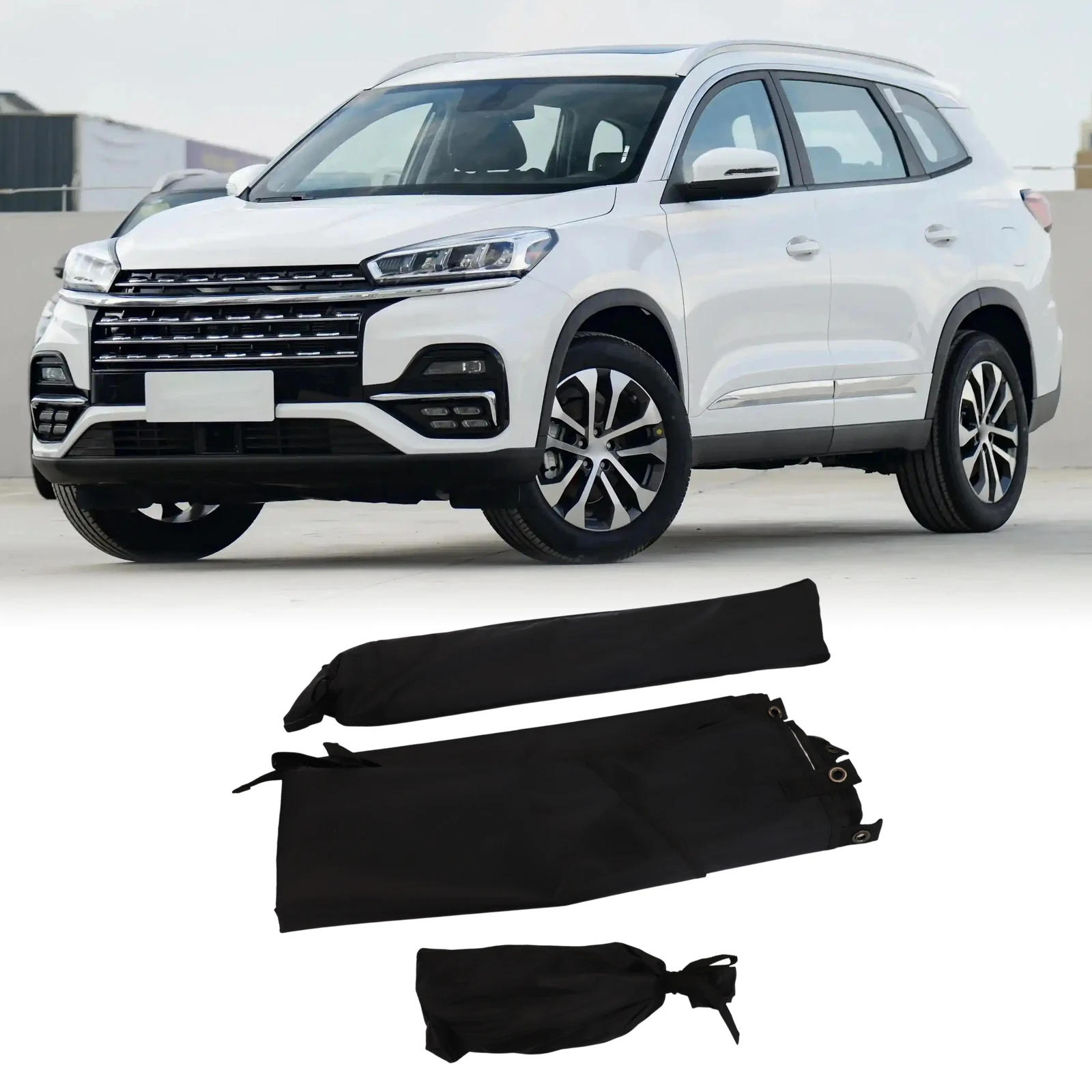 

Высококачественный солнцезащитный навес, водонепроницаемый, Лидер продаж, 210D полиэстер, фургон, 300 см, аксессуар, сверхмощный популярный портативный солнцезащитный козырек