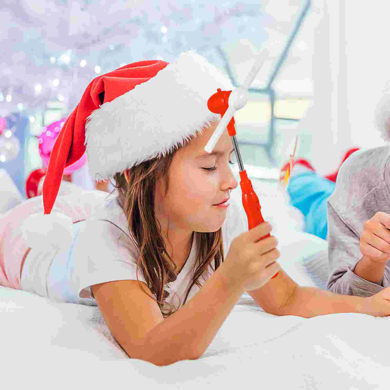 3 Stück LightUpWindmills MusicToys Kinder Kleinkind ShiningDesign Buntes Kunststoffmaterial Rotierendes Windmühlenspielzeug