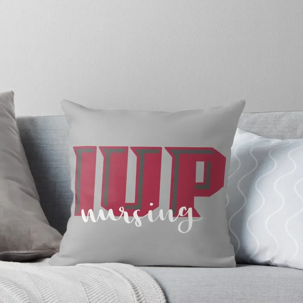 

IUP nursing Throw Pillow pillow cover christmas Covers For Sofas pillow