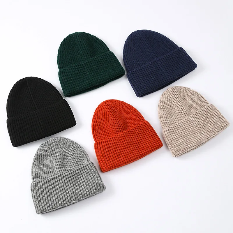 Topi syal wol rajut wanita, aksesori ski lembut hangat untuk cuaca dingin musim gugur olahraga mewah