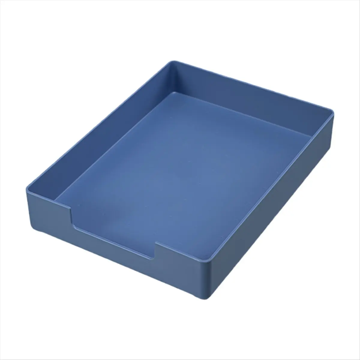 Best sales 2026 Letter-Size Tray, A4 Plastic Paper Holder File Organizer, Stackable Letter Tray for , School, Home Storage Blue