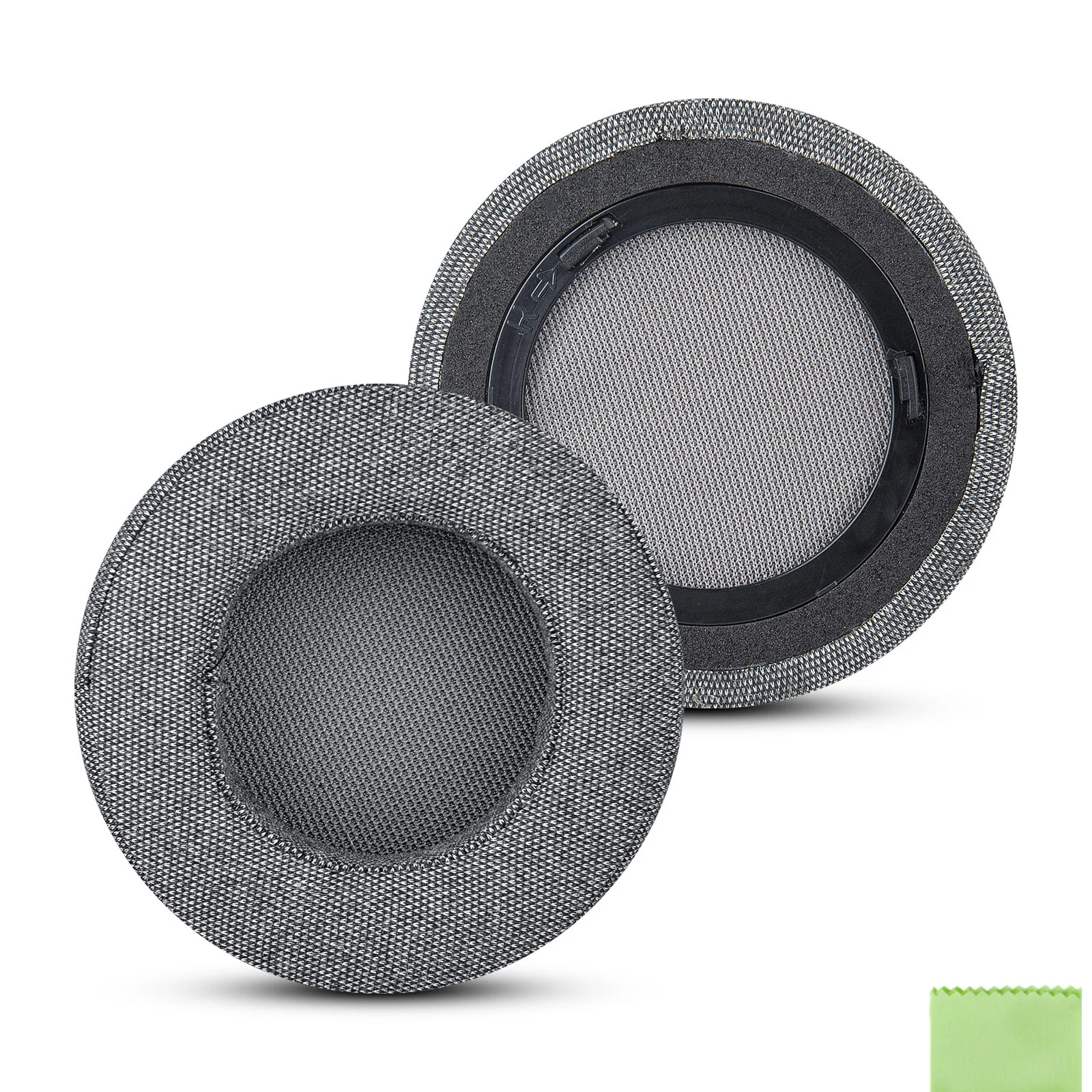 Geekria Comfort Linen Replacement Ear Pads for Corsair Virtuoso RGB, Virtuoso RGB Wireless SE, Virtuoso RGB Wireless XT