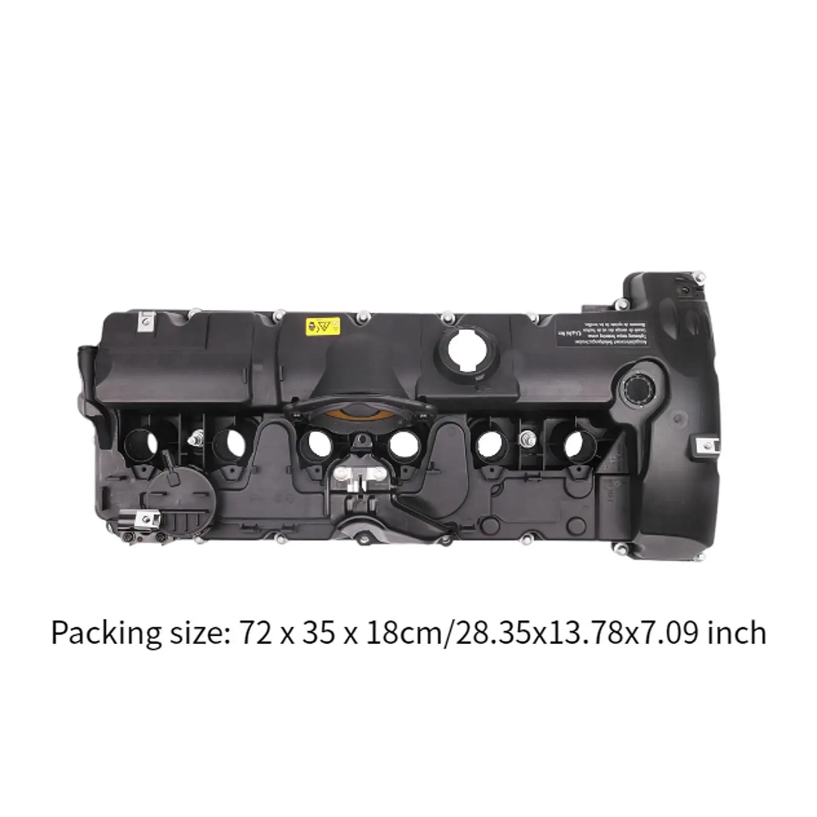 غطاء صمام المحرك 11127552281 قطع غيار ممتازة سهلة التركيب مع حشية ملحقات تجميع عملية بديلة لسيارات BMW 128i #6