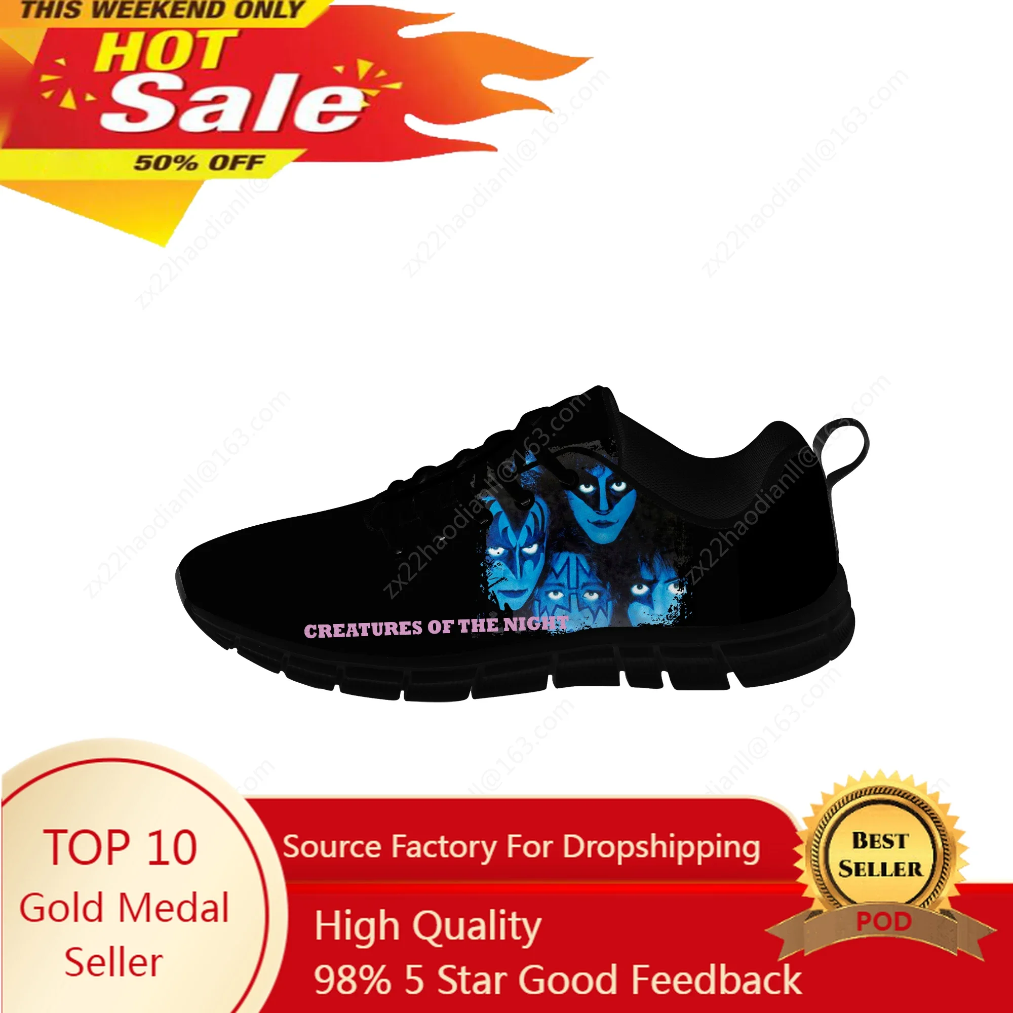 

Creatures of the Night Sports Shoes Mens Women Teenager Sneakers High Quality Printed Causal Tailor-made Fashion Couple Shoes