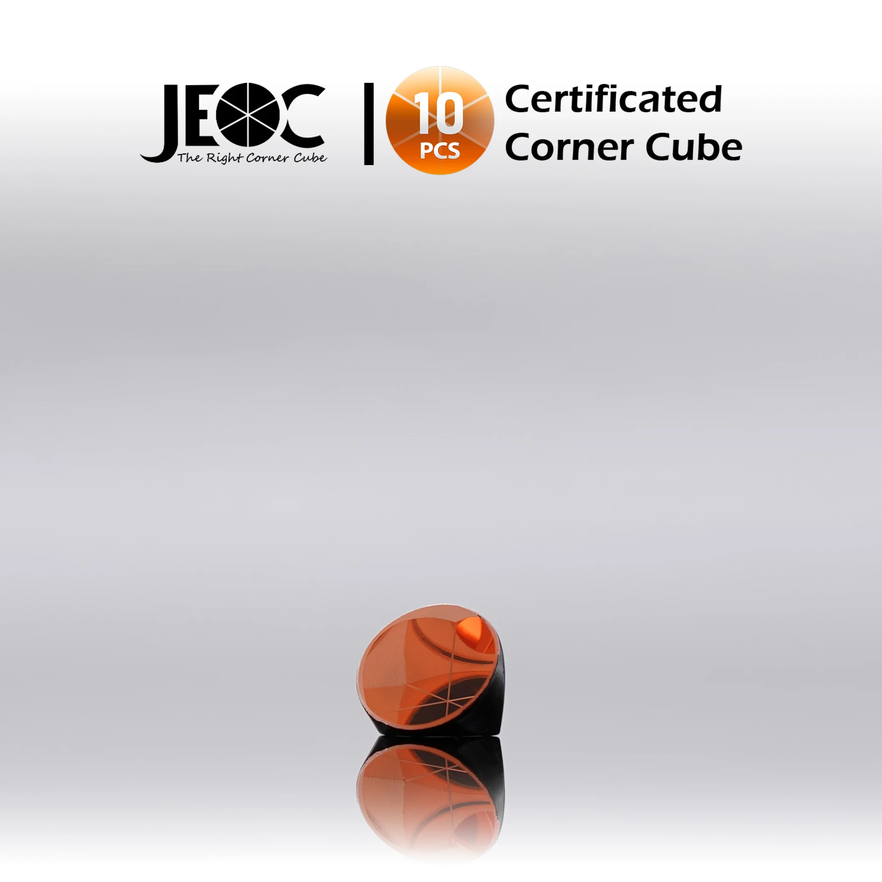 10pcs JEOC Certificated Corner Cube, 12.7mm (0.5