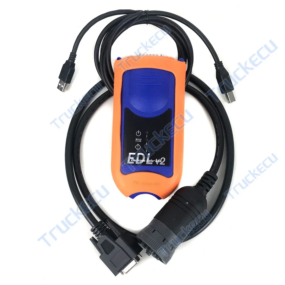 Herramienta de diagnóstico JD EDL V2 para camiones, tractores y cosechadoras de construcción y agricultura, cable de diagnóstico para servicio de enlace de datos electrónico.