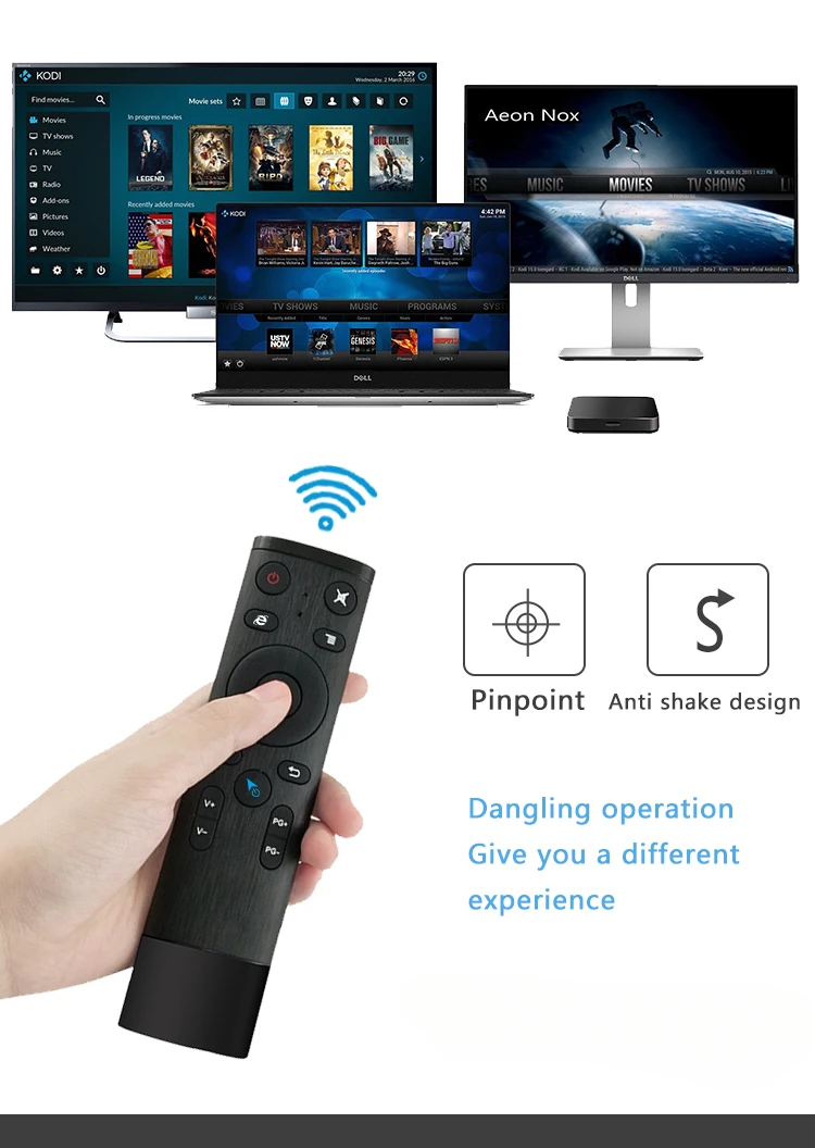 2.4G remote control Internet TV set-top box sub remote control laptop projector computer universal remote control